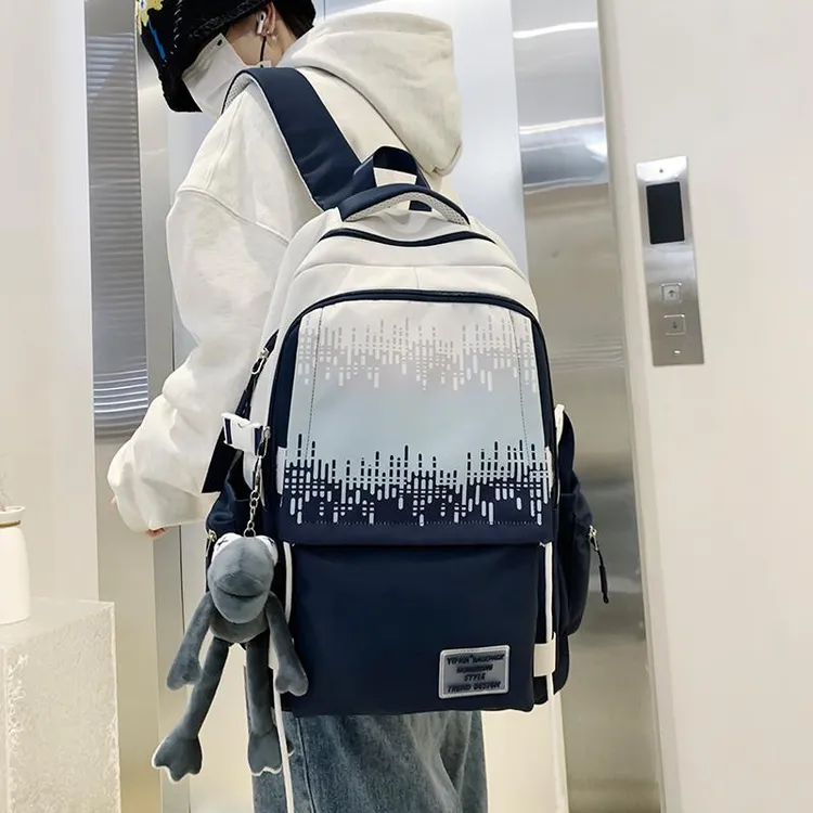 FAVMARTHA.书包男生时尚潮流初中生高颜值背包大容量高中生中学生