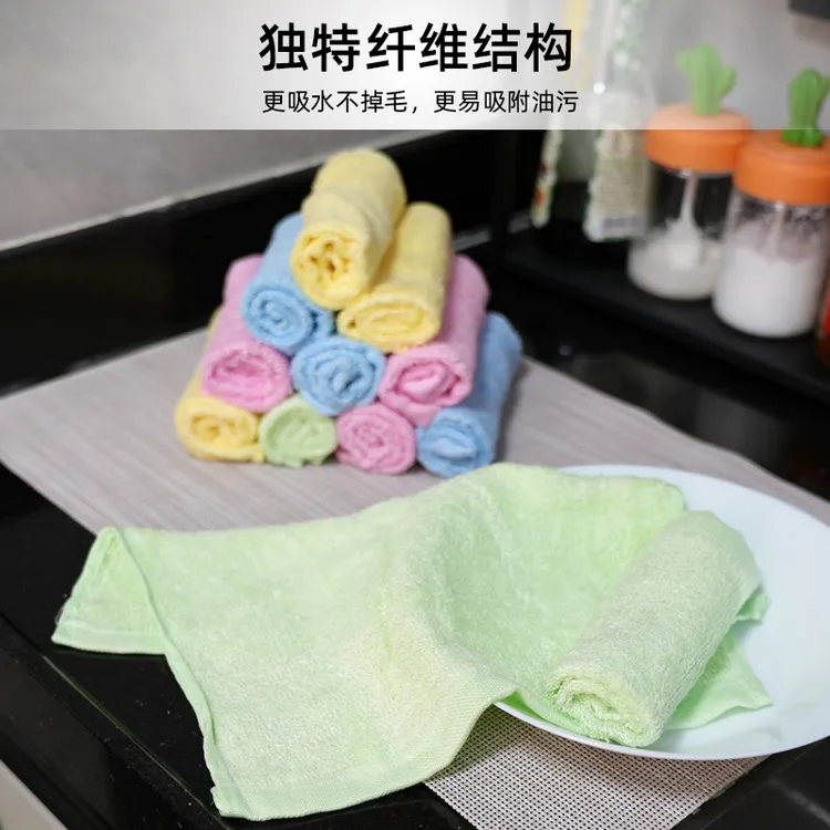 【13条送3条试用】油利除26*26吸水抹布厨房抹布轻松吸油去油优厨净