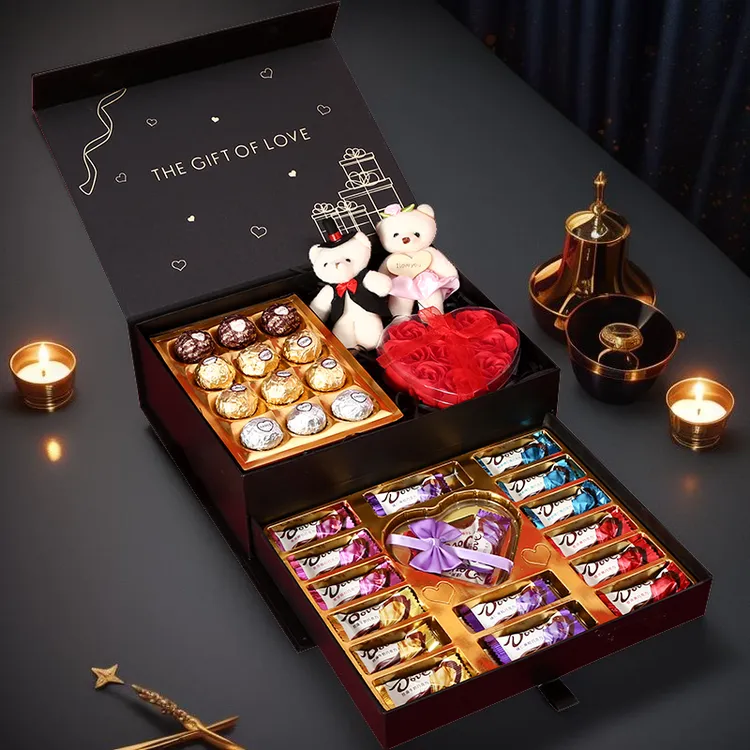 圣诞节德芙巧克力礼盒装送女友老婆创意表白糖果零食浪漫生日礼物