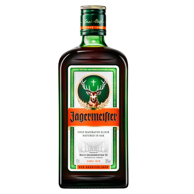 野格（Jagerneister）圣鹿力娇酒利口酒 洋酒 德国原装进口500ml