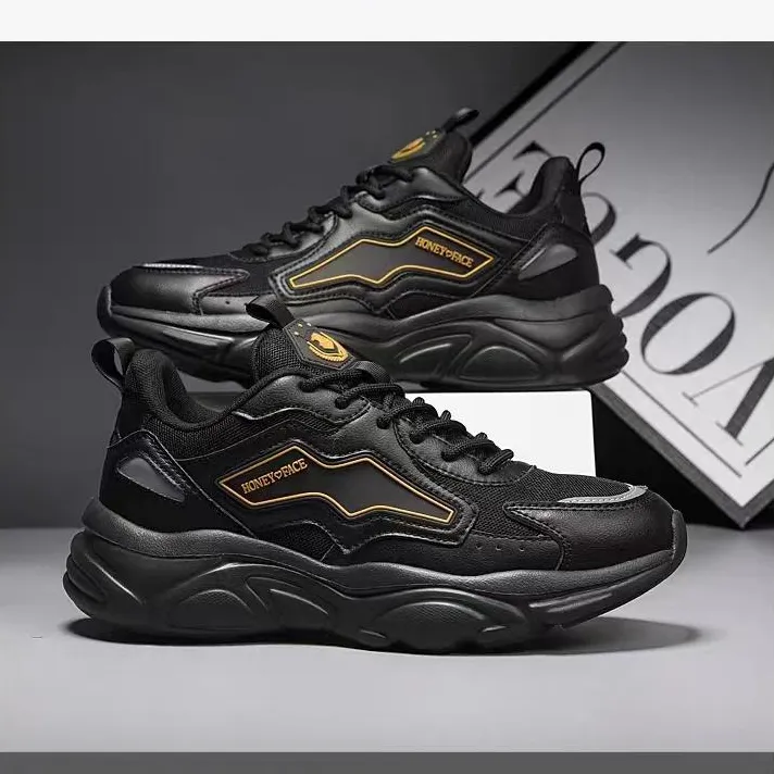 【正版三星鹰标】春夏款 高端时尚 百搭透气防臭脚 情侣老爹鞋