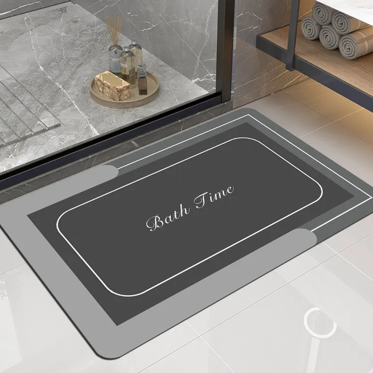 多莱妮浴室吸水地垫潮流轻奢卧室吸水速干家用耐磨门垫防滑速干