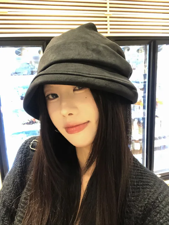 版型巨好堆堆帽子帽女秋冬季黑色百搭堆堆帽时尚显脸小盆帽