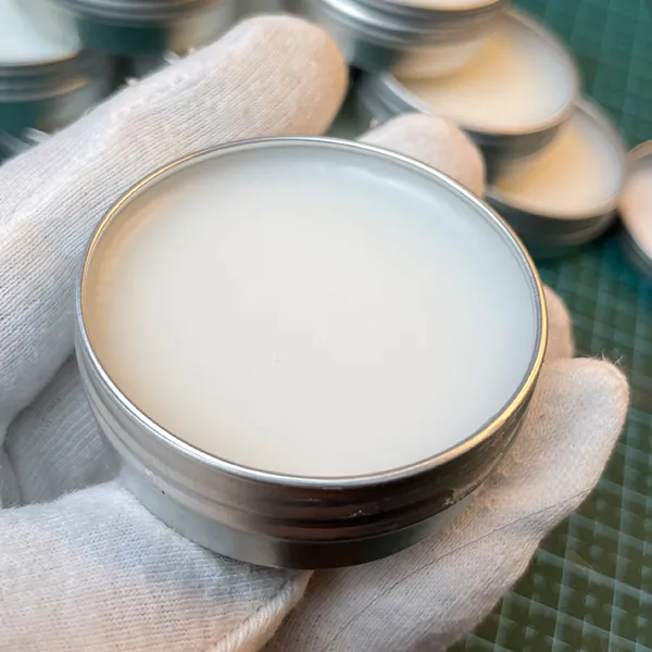 铝盒貂油膏 天然成分 植鞣皮保养皮衣皮具护理 送加厚海绵 光面