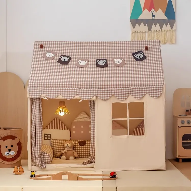 儿童帐篷室内男孩女孩妈咪小朋友公主玩具小屋宝宝颜色城堡小房子