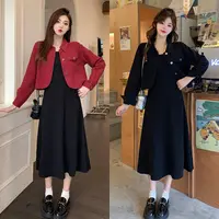 清大码女装2025秋季时尚洋气牛仔外套66028