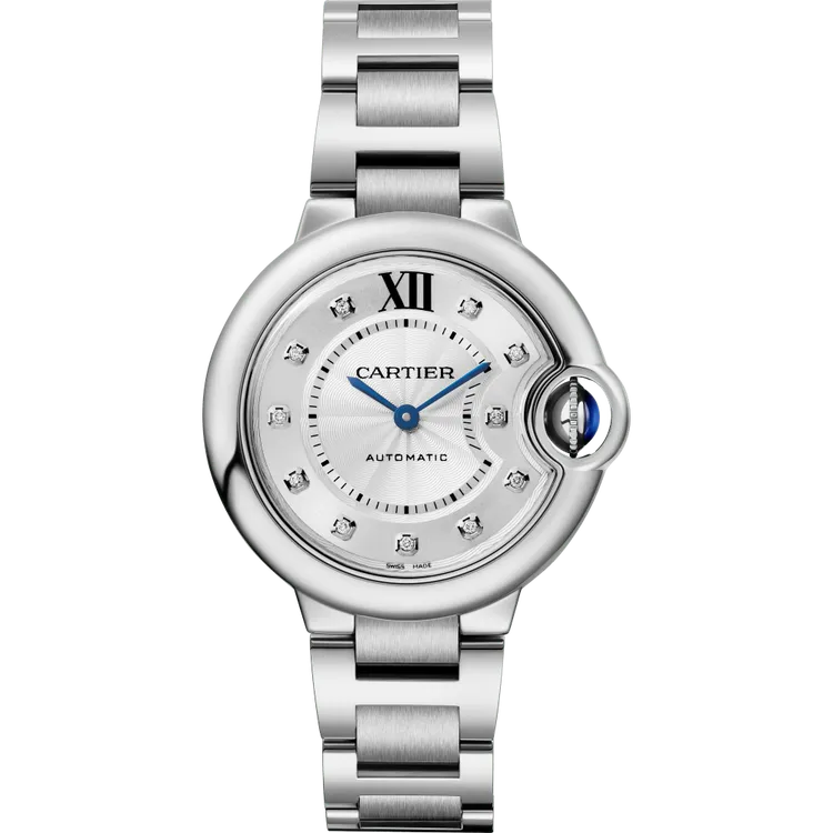 99新 Cartier/卡地亚 蓝气球W4BB0021/内钻33mm机械女/