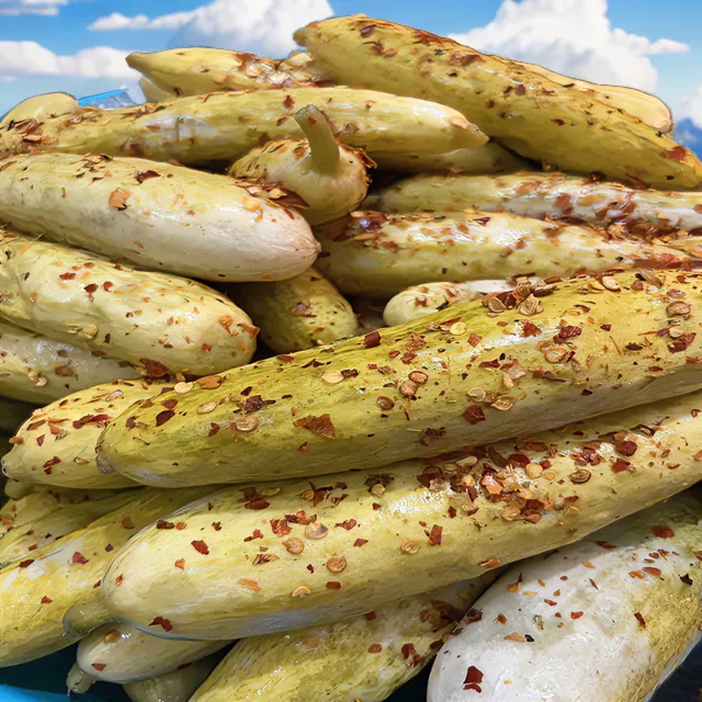 江西客家泡菜小黄瓜酸甜辣脆口感泡菜酸脆黄瓜会昌泡酸黄瓜500g