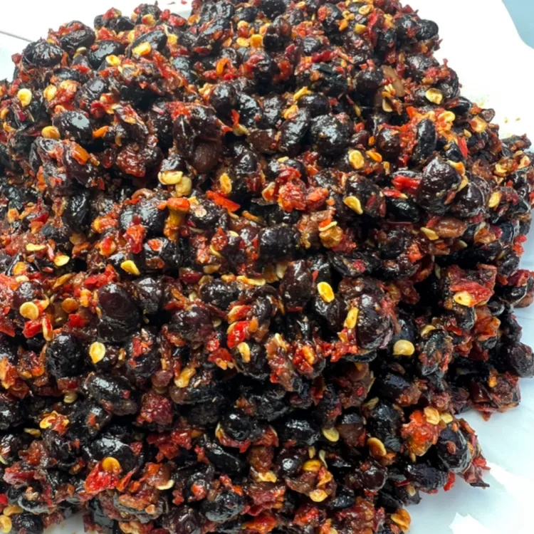 江西会昌原味香辣黑豆鼓特辣发酵豆鼓250g下饭下面条即食豆鼓酱料