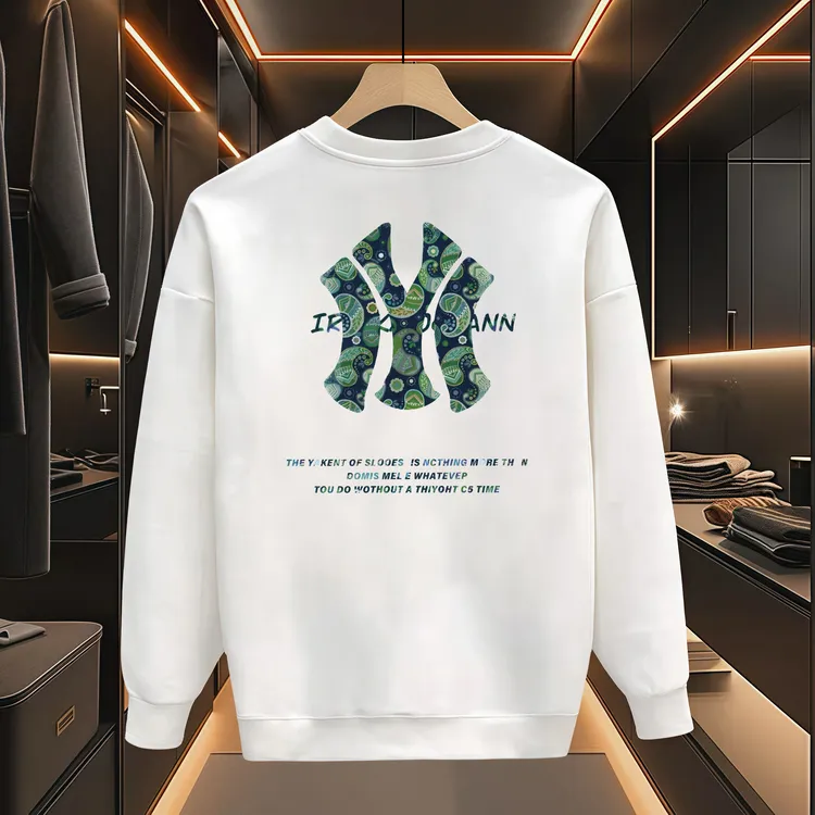 2024新款春秋男士卫衣圆领衣服重磅秋冬款男装青少年潮牌男生外套