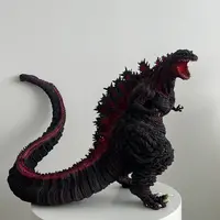 （三雷GK）真哥斯拉2016怪兽之王遥控发光手办树脂模型雕像长50厘米