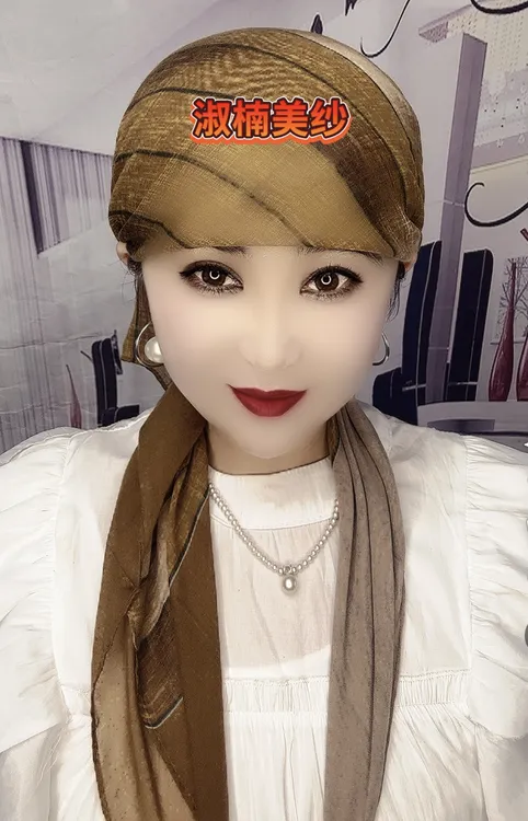 新款软面料方巾戴上不溜不窜（90.90）