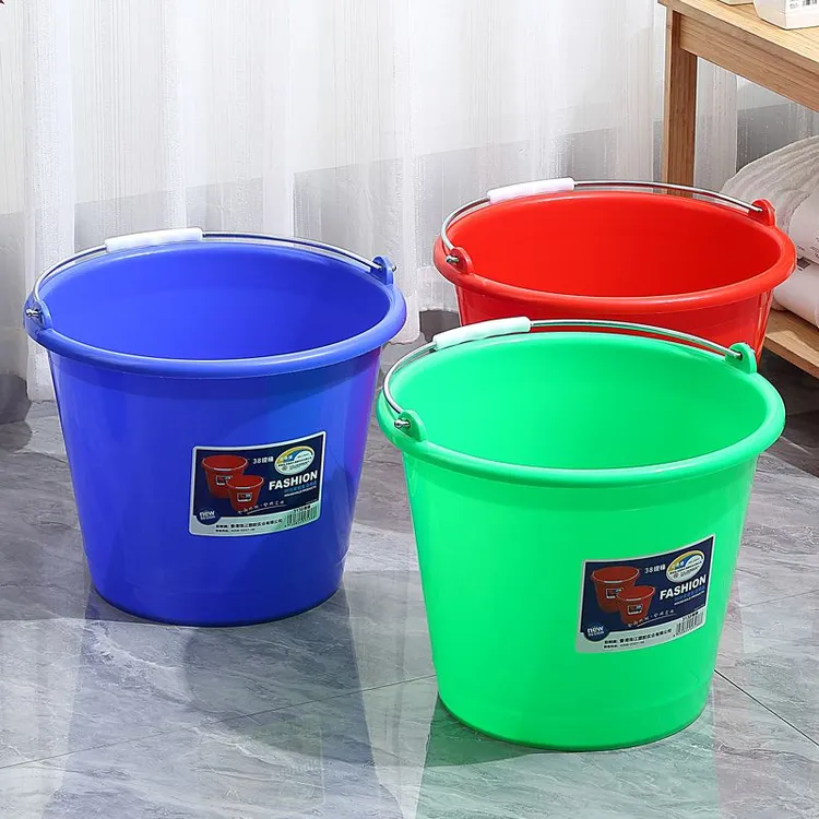 小麓班家用洗衣桶塑料储水桶胶桶工地耐高温牛筋桶防爆钢化水桶