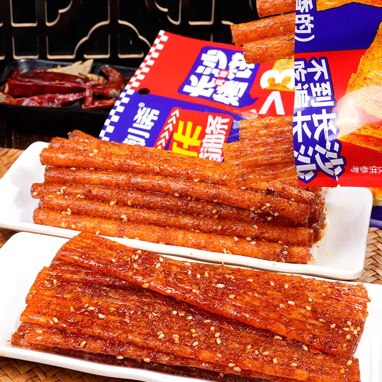 辣小希香油条长沙烧饼网红香辣解馋休闲组合湖南特产追剧过瘾kh