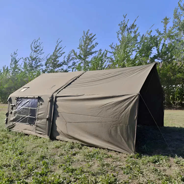 户外野营行军充气帐篷露营帐篷户外帐篷防风防雨便捷搭建加厚耐磨