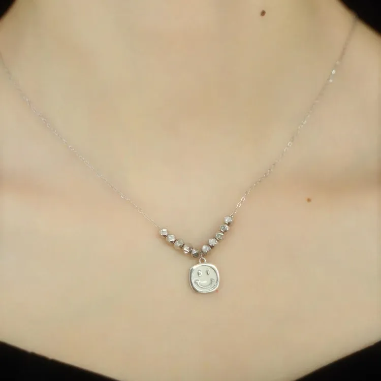 链子925银 2024秋冬上新气质轻奢时尚百搭素款复古小众简约项链