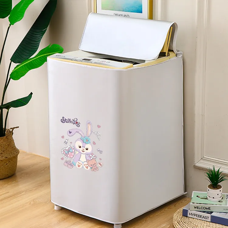 洗衣机罩防水防晒套盖布波轮上开海尔美的小天鹅全自动通用防尘罩