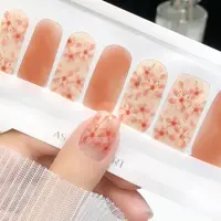 【深秋繁花】asap免封层美甲贴纸3D立体仿钻显白法式手脚指甲贴片
