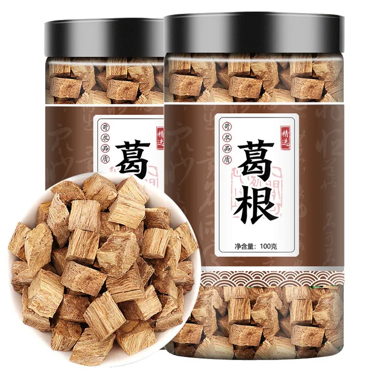 野生葛根大别山真品柴葛片叶菜无硫葛根块甘甜农家葛根茶100g泡水