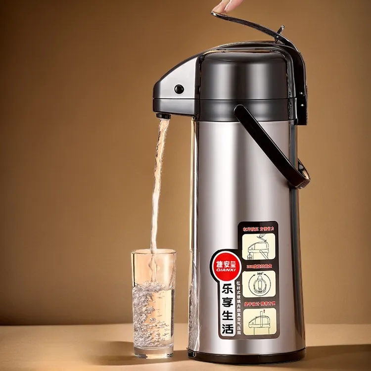 气压式保温壶保温瓶暖壶按压式热水壶家用茶瓶开水瓶热水瓶大容量