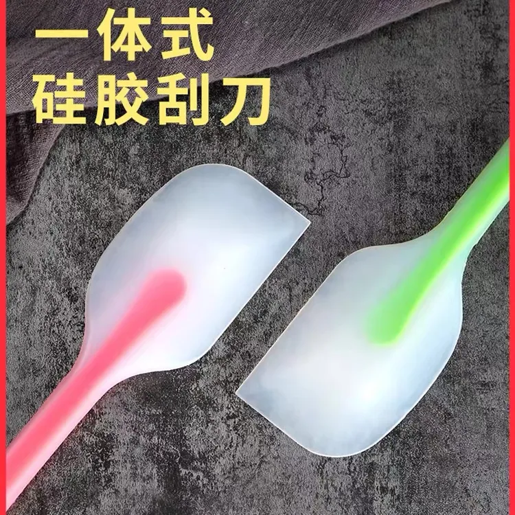 一体式硅胶刮刀烘焙工具硅胶铲耐高温家用刮刀