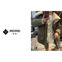 XMM女装.<毛毛大派克>冬季新款休闲时尚百搭洋气派克服.071