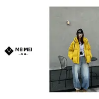 XMM.《泡芙云朵羽绒服》秋冬新款时尚百搭洋气休闲小众羽绒服-v006