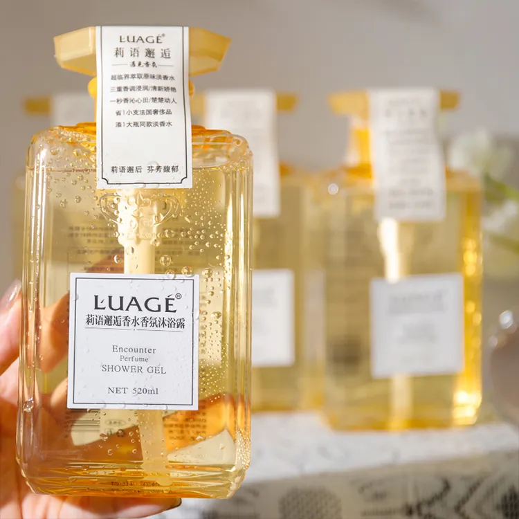 莉语邂逅 爆款香水沐浴露持久留香补水深度清洁润滑嫩肤滋润香氛