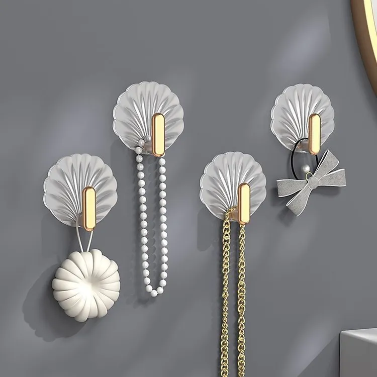 亚克力挂钩粘胶强力贴承重免打孔粘钩卫生间墙壁毛巾门后浴室无痕