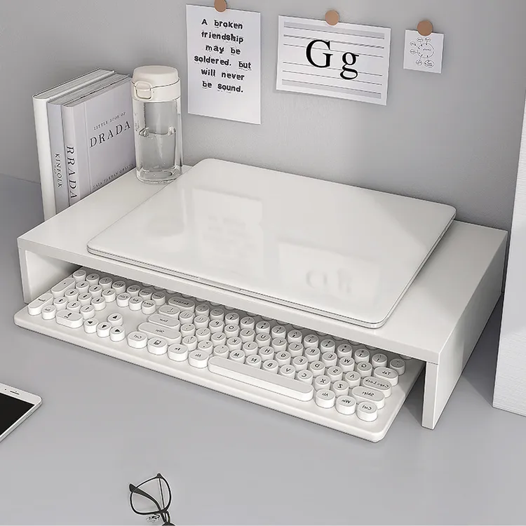 笔记本电脑显示器增高架桌面收纳ins宿舍神器置物架