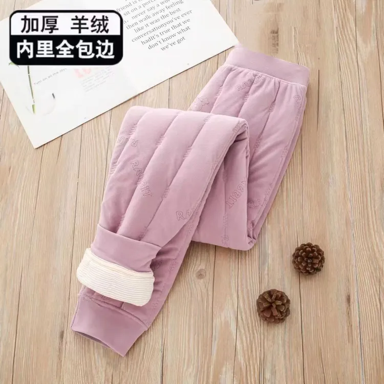 校服神器棉裤一件过冬加厚儿童保暖裤冬季内穿男童女童秋冬内搭