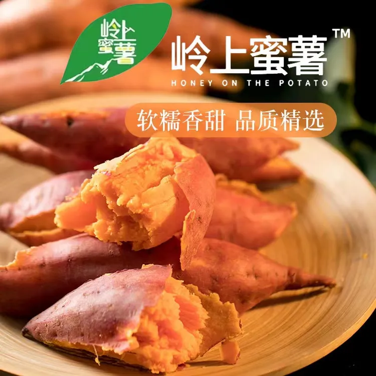 2025年 河南伊川鸦岭岭上蜜薯糖心红薯软糯香甜健康尝鲜装3斤包邮