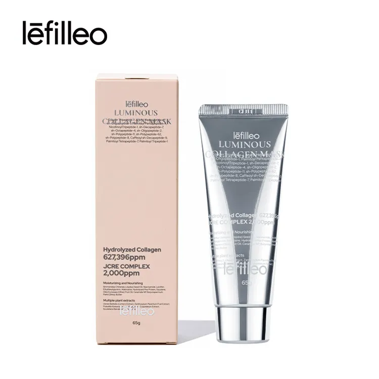【单支】韩国lefilleo丽菲欧胶原蛋白发光面膜65g