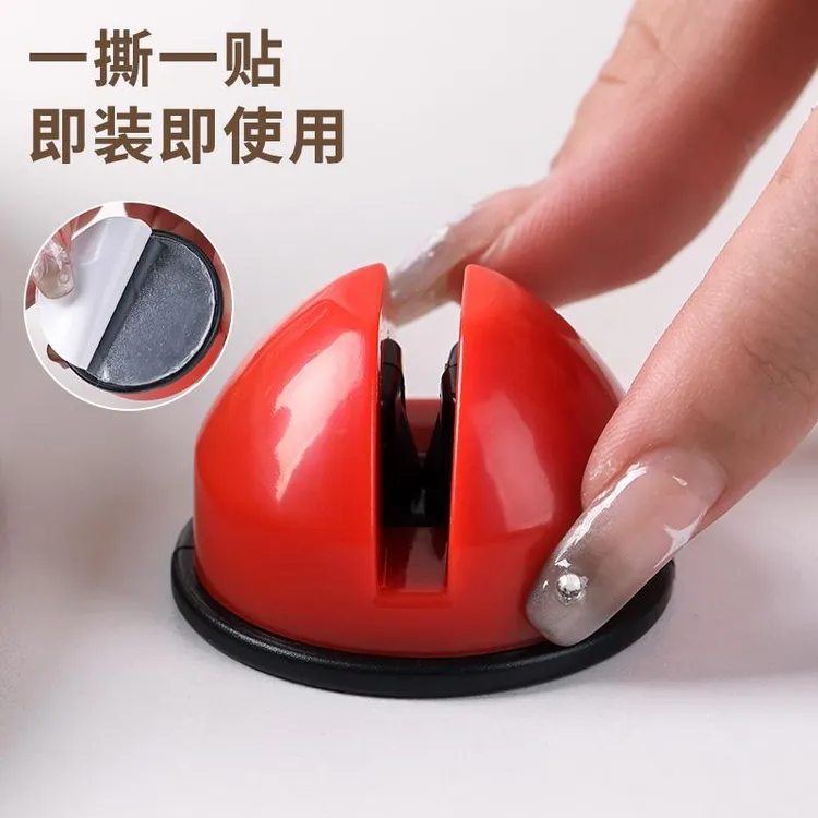 【新人福利】圆球吸盘磨刀石家用厨房磨菜刀剪刀工具快速磨刀神器