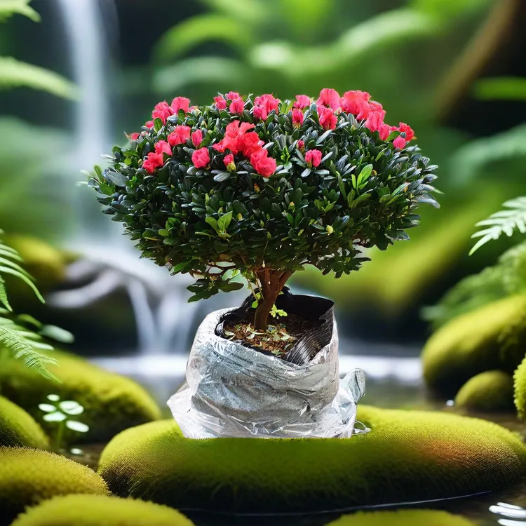 杜鹃花盆栽四季开花四季种花杜鹃室外阳台绿植盆景净化空气杜鹃花