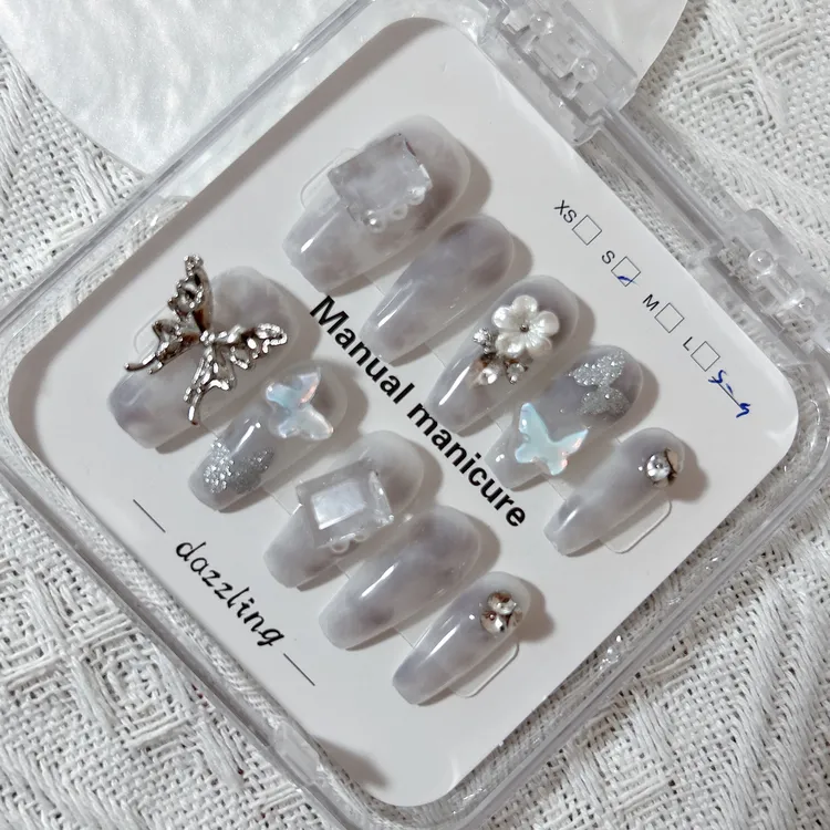 【心悦君兮】显手白手工穿戴甲