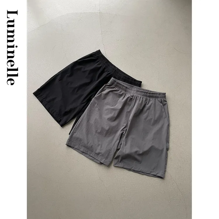 Luminelle 轻量化短裤 夏季舒适健身休闲速干弹力运动鸟加四分裤