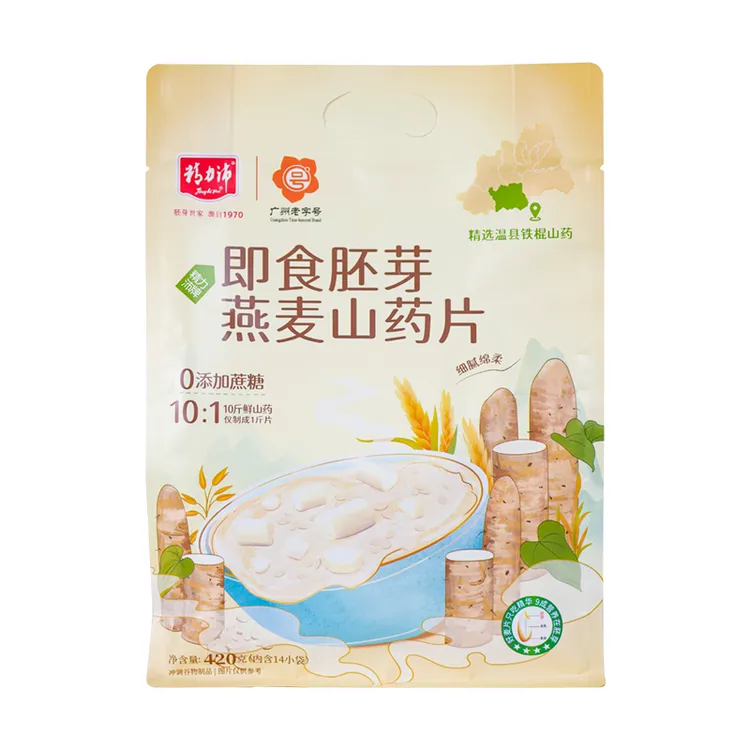 精力沛即食胚芽燕麦山药片420g