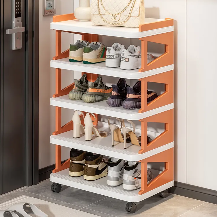 【土豚瞬叠】官方正品鞋子收纳架组装简单结实耐用防尘加厚塑料鞋架