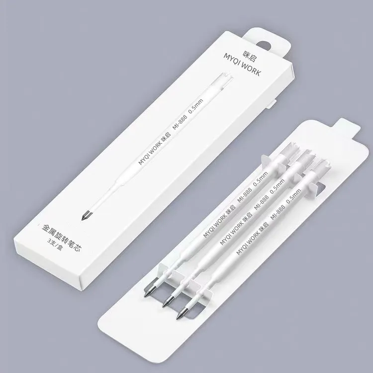 适配小米笔芯米家金属签字笔笔芯G2速干中性笔芯旋转笔笔芯0.5mm