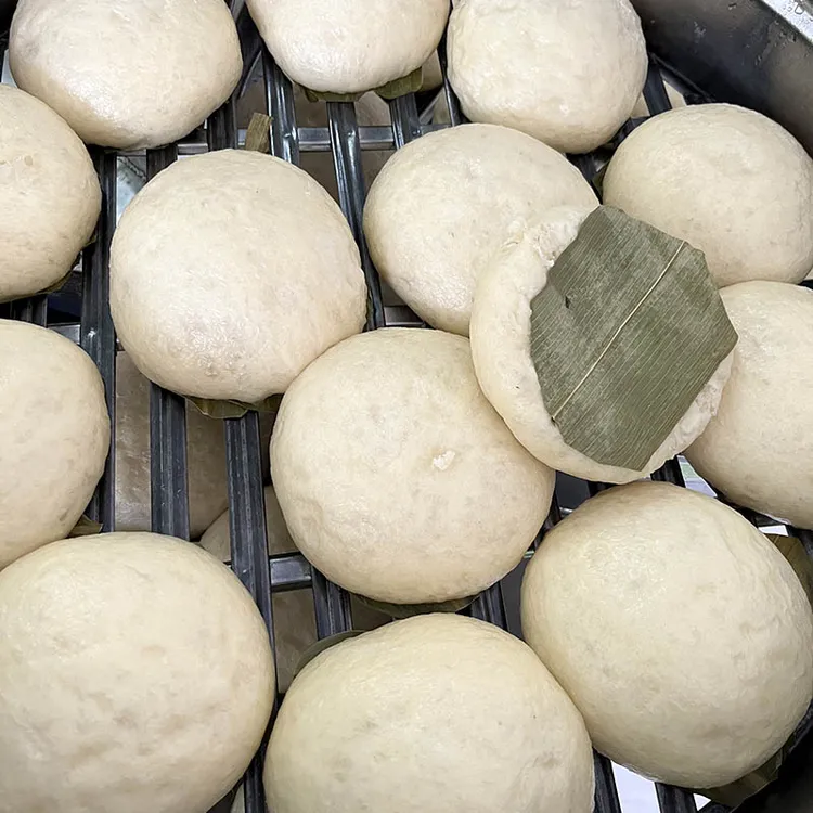 【绿草垛】安徽安庆纯手工小麦粑 1000g/10个起 小作坊食品速冻