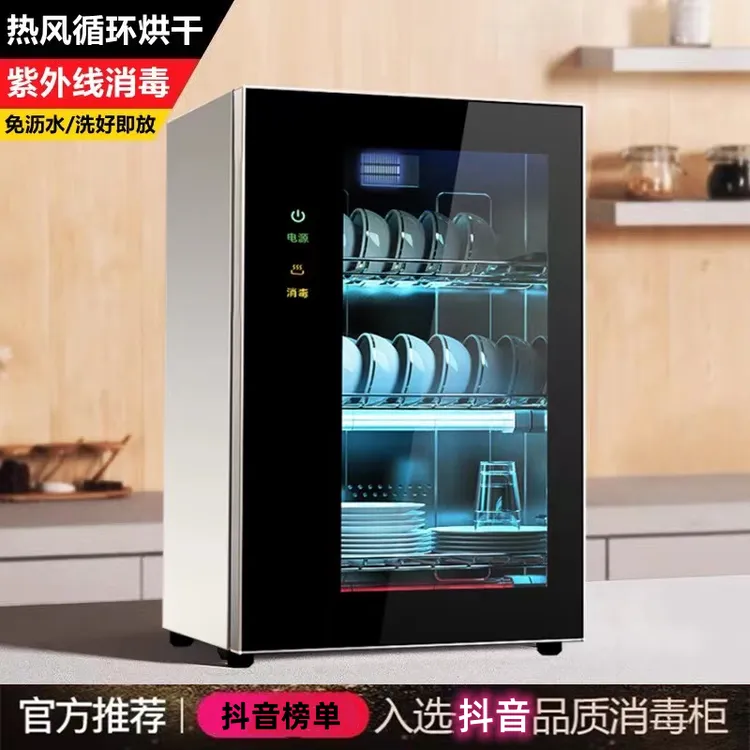 免沥水消毒柜家用台式桌面挂壁式小型高温烘干碗筷不锈钢消毒碗柜