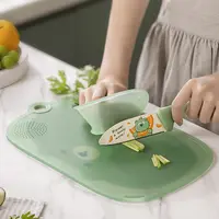 洁思奥宝宝婴幼儿辅食切菜板砧板防霉厨房用切水果专用分类双面