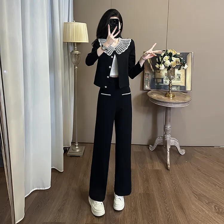 入秋女装一整套小香风套装春秋新款爆款洋气时髦气质显瘦高级感