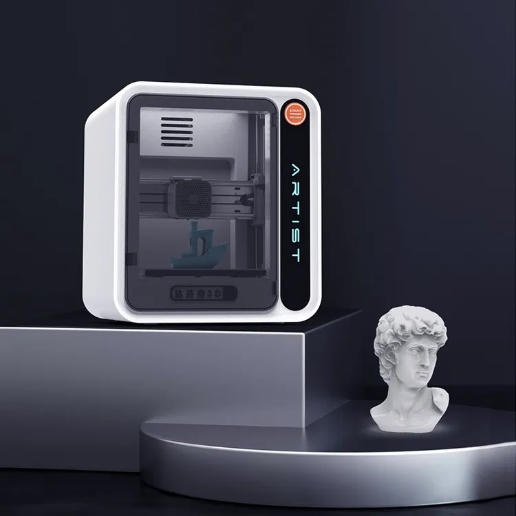 达芬奇艺术家3D家用打印机拍照建模海量模型一键打印