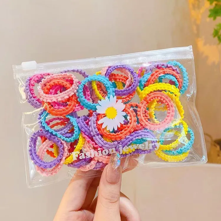 头绳橡皮筋不伤发皮筋发圈可爱发绳皮套高弹力宝宝橡皮筋发绳皮筋