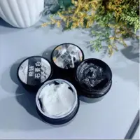 美甲老款立体黑白石膏胶