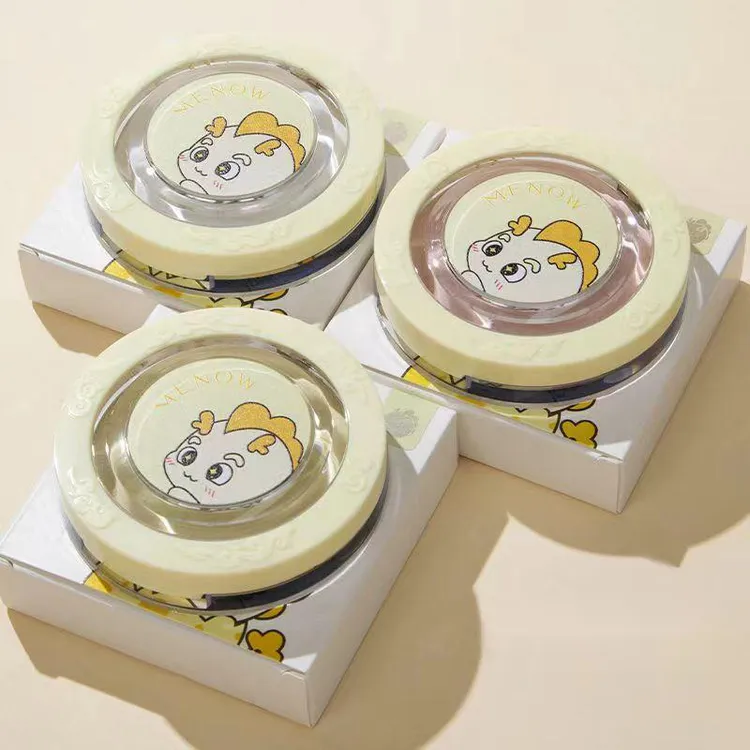 【暖冬-爆款】美诺龙年限定大白饼定妆粉饼控油防水防汗哑光不脱妆