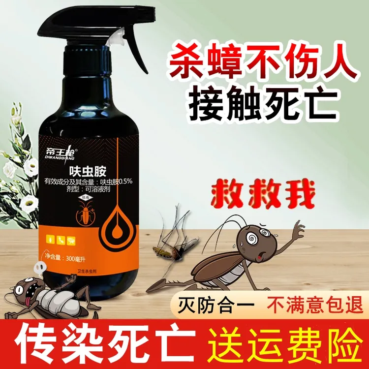 帝王枪家用蟑螂药宾馆厨房除灭蟑螂非无毒神器喷雾剂强效出租房