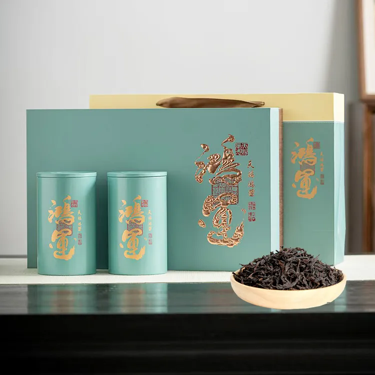 春节过年亲戚送礼正宗凤凰单丛浓香型茶叶高档礼盒装商务定制logo